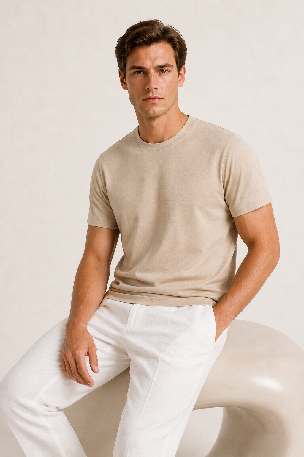 Casa Bellini™ | Azuro Tee Beige