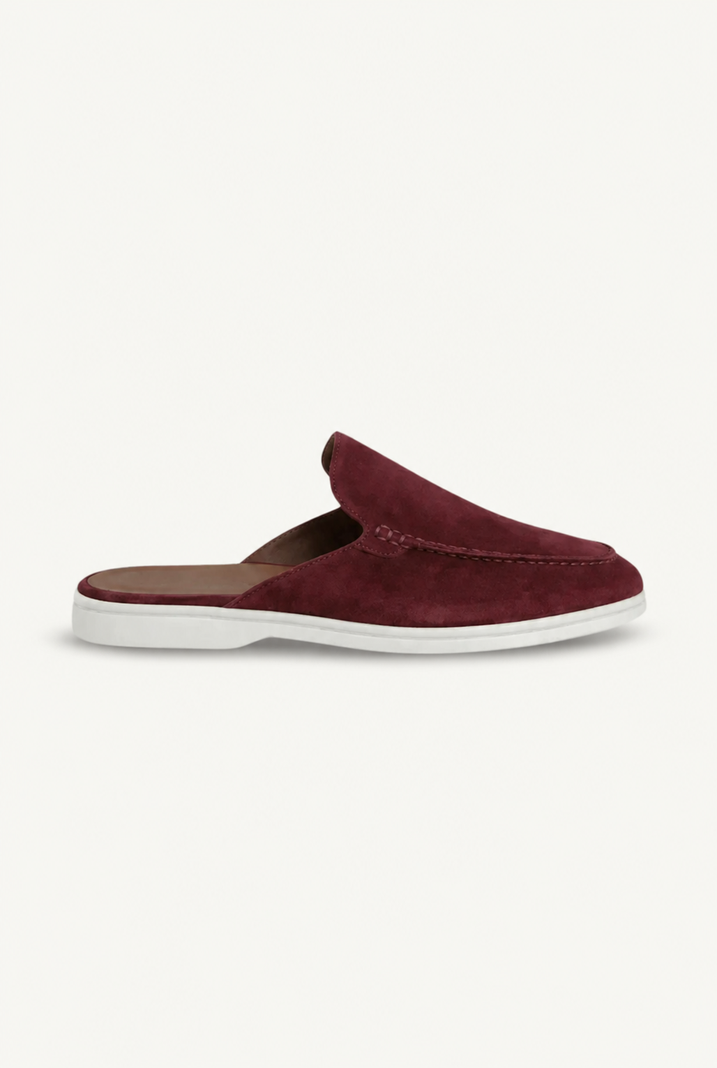 Casa Bellini™ | Bordeaux Suède Yacht Mule
