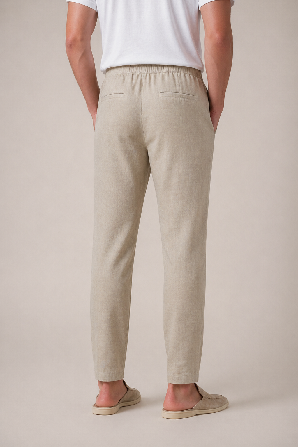 Casa Bellini™ | Linen Bayside Trousers Beige