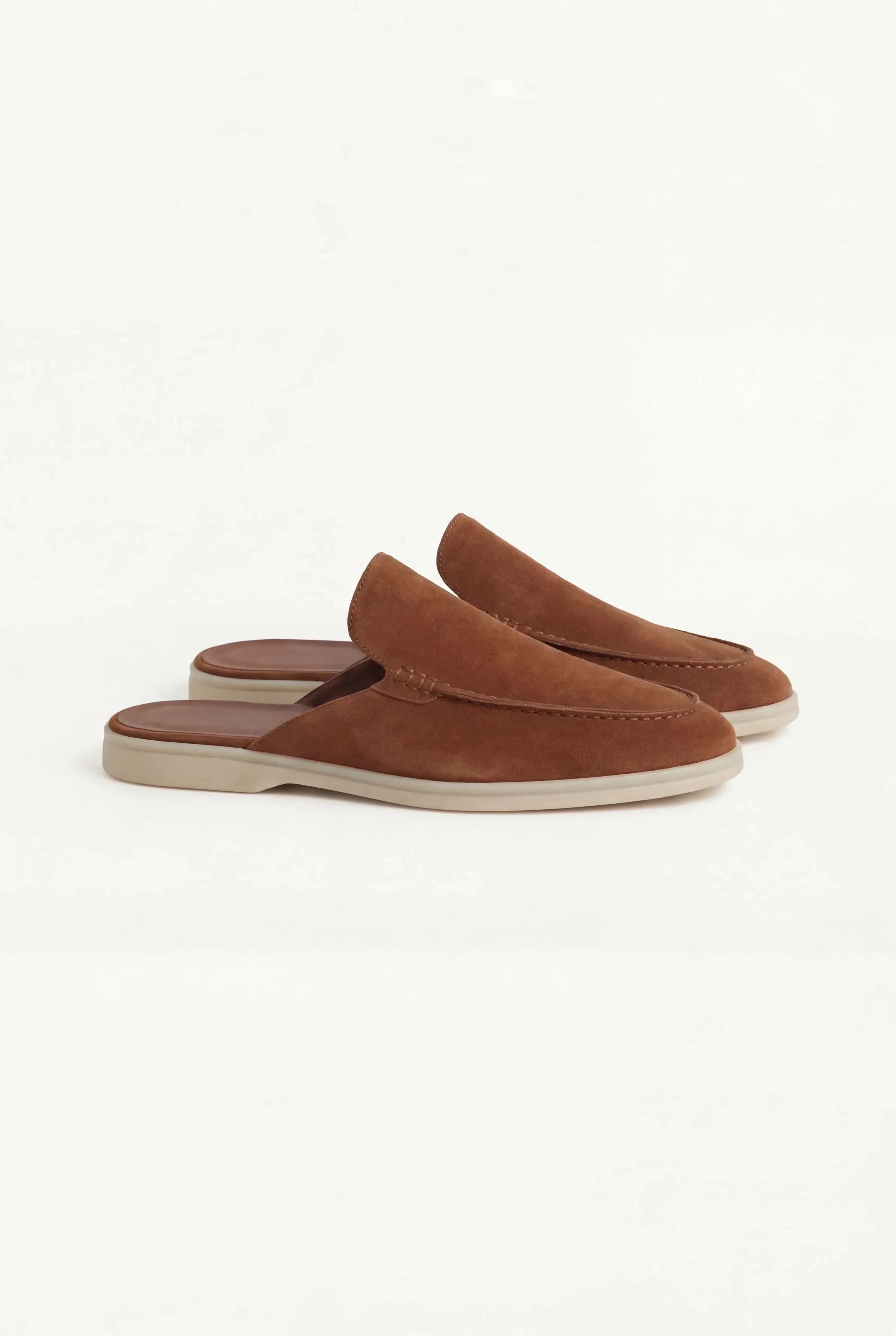 Casa Bellini™ | Maroon Suède Yacht Mule