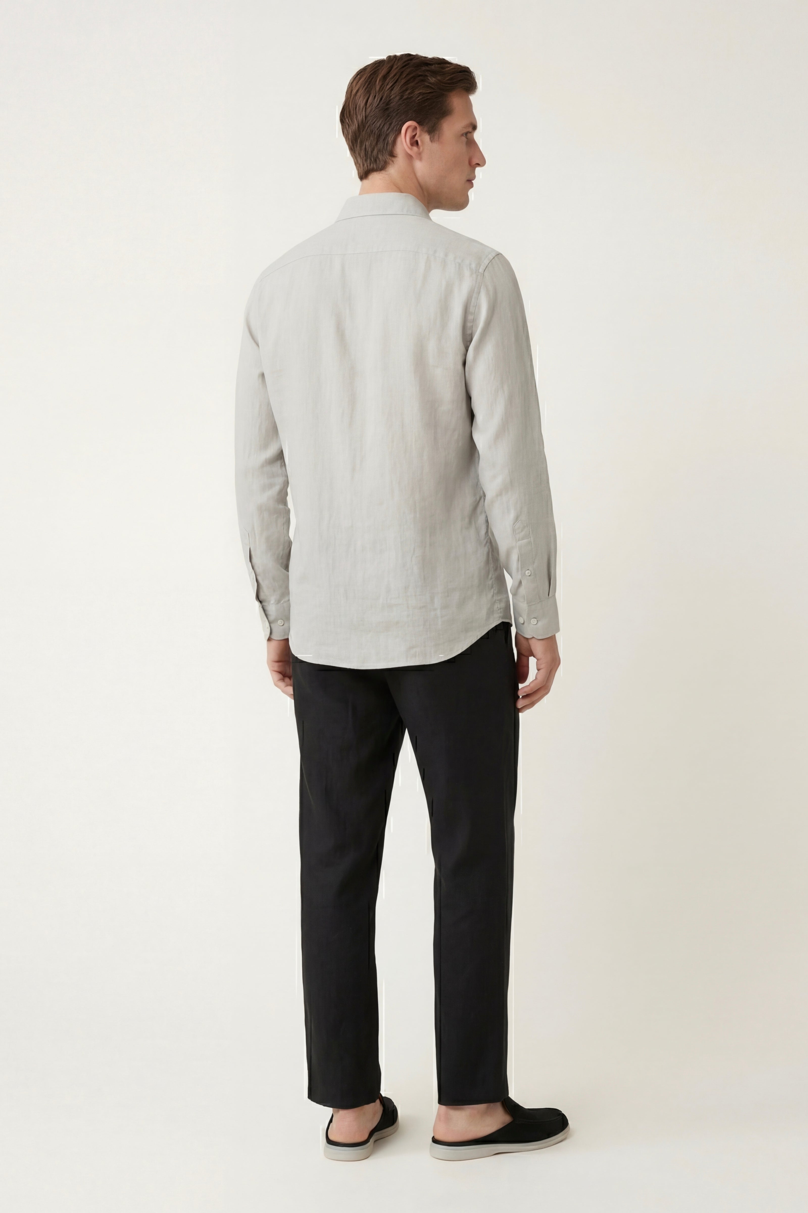 Casa Bellini™ | Pisa Linen Set Long Sleeve Beige/Black
