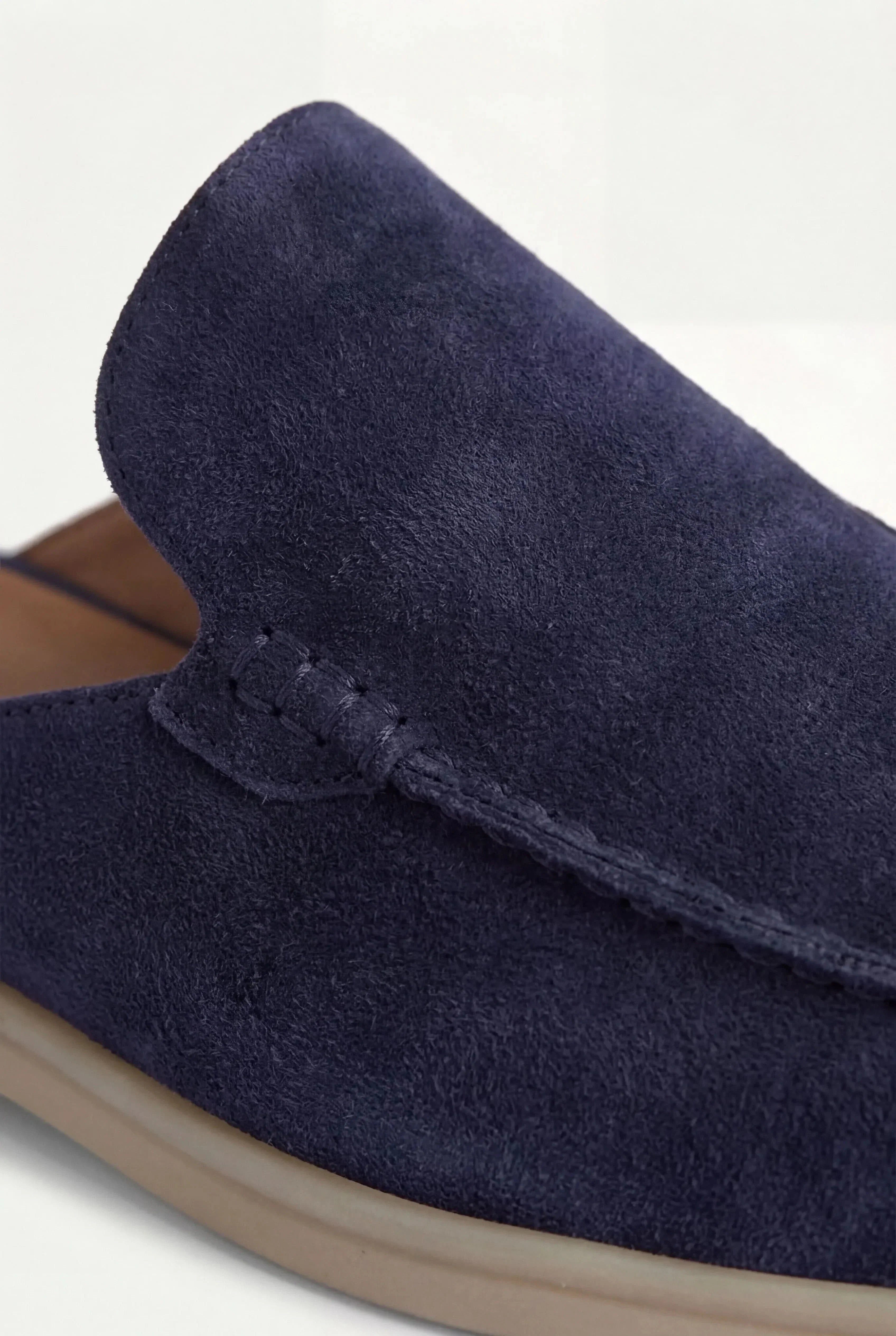 Casa Bellini™ | Navy Suède Yacht Mule
