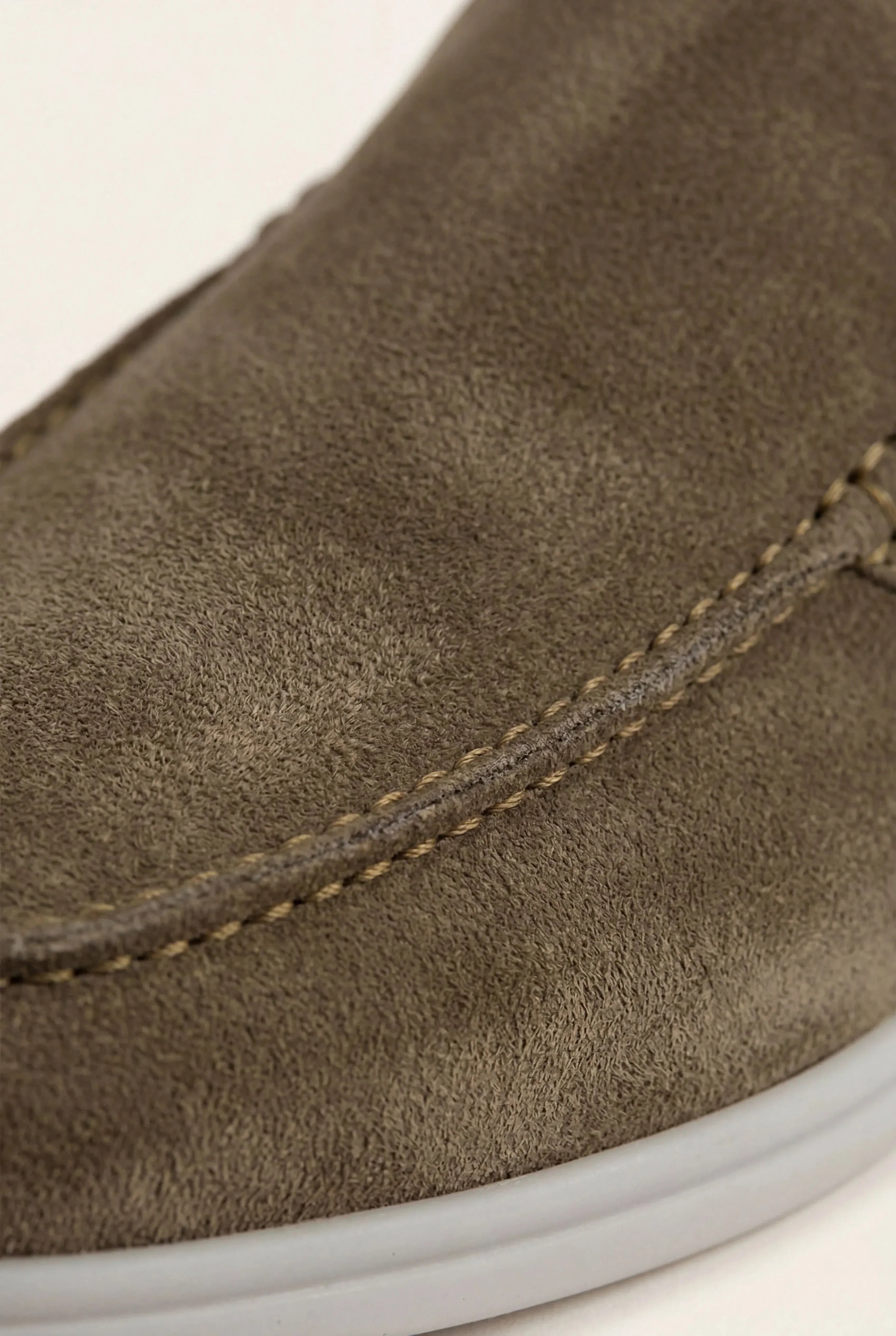 Casa Bellini™ | Olive Suède Yacht Mule