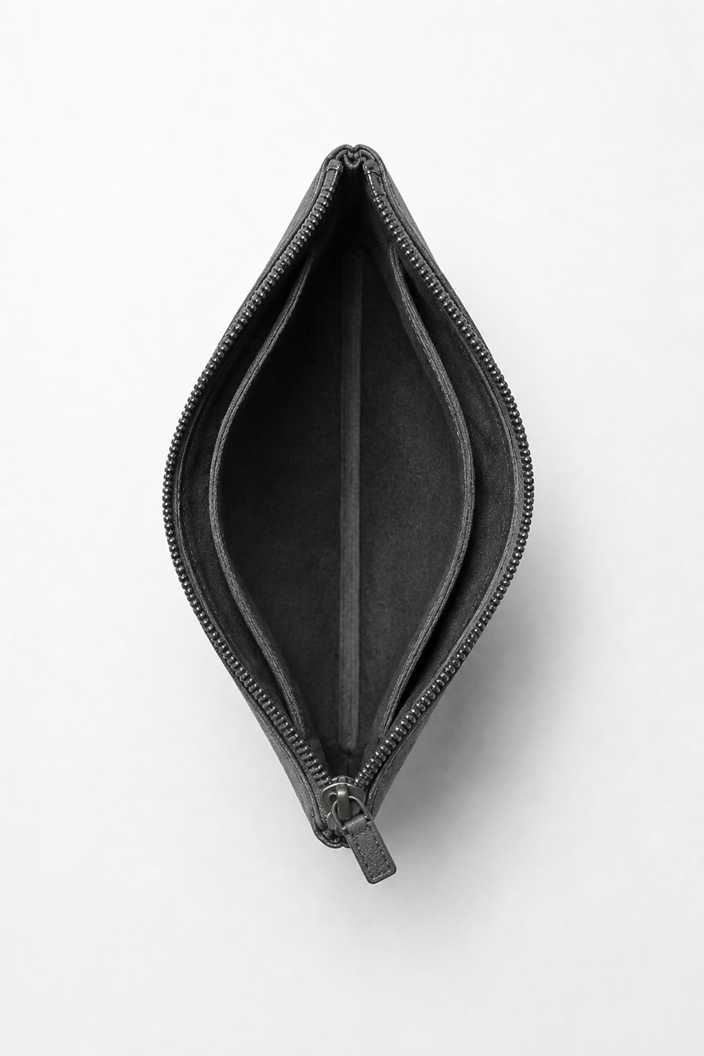 Casa Bellini™ | Alcantara Clutch Bag Dark Gray