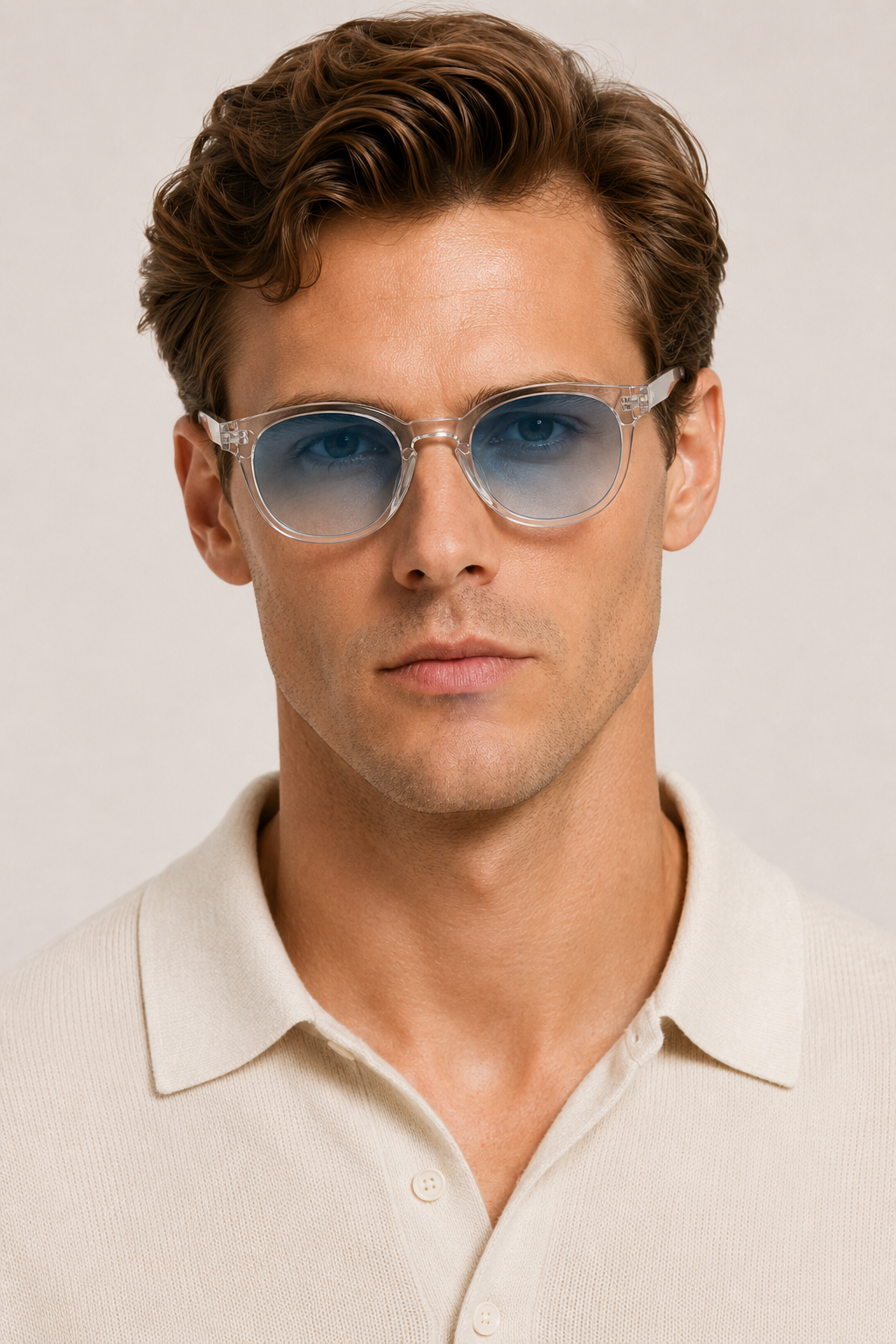 Casa Bellini™ | Crystal Sky Transparent Blue